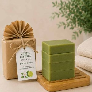 Verde Essence Botanical Soap – Jasmine & Lime